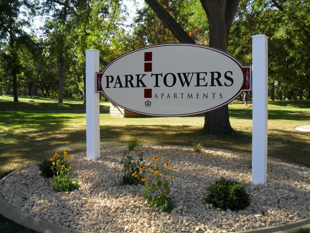 Park Towers Sign
